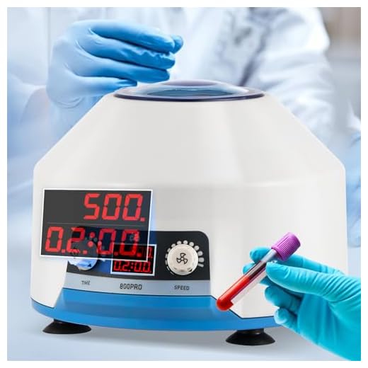 Mxmoonant Centrifuge Machine, 15mlX6 Lab Benchtop PRP Centrifuges