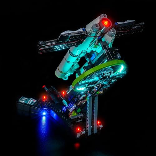 Image of LocoLee Light kit Compatible with Lego 11389 Project Hail Mary - Not Actual Model Only Lights, LED Lighting Compatible with Lego Hail Mary (RC Version)