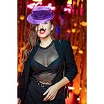 21 Pcs Funny Party Photo Booth Props Set for Adults Assorted Dress Up Costume Hats Props Fun Sunglasses Fun Photo Booth Kits for Wedding Props, Birthday, Cosplay, Bachelorette Party Supplies - Image 4