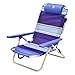 SUNNY STAR SPIAGGINA MARE PARIGI 53x62x77cm STRUTTURA IN ALLUMINIO BLU