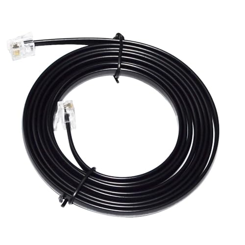 RIKYJIC ST4 RJ11-6P6C Adapter Auto Guide SBIG SG-4 Cable for Meade ATIK QHY, Skywatcher Ioptron-2 Meters