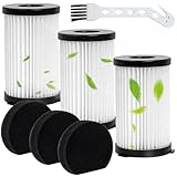 Très facile à installer et à remplacer, il suffit de retirer le bac à poussière, de tourner et de retirer le filtre HEPA. Le filtre améliore la qualité de l'air dans votre maison et assure un meilleur air frais et un climat de vie plus sain, ce qui est particulièrement utile dans les ménages avec des enfants, des animaux ou des fumeurs.