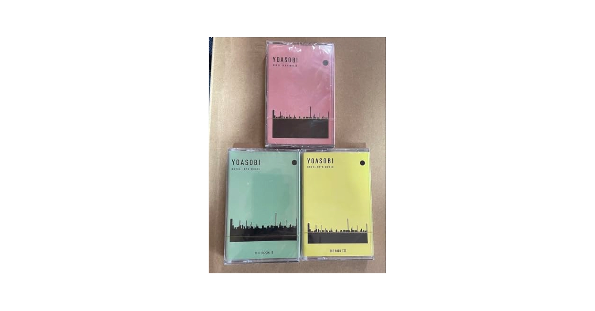 YOASOBI THE BOOK I II III セット YOASOBI THE BOOK 1 2 3 Set of 3 Limited Edition Complete CD