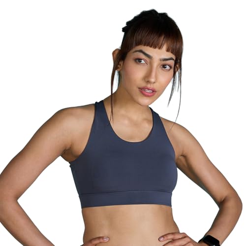 Image of Kica Crostini Full Coverage Sports Bra - High-Impact Support & Quick-Dry KICASKN Fabric