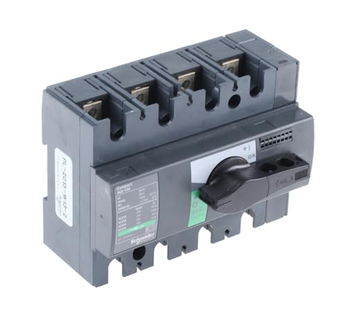 INTERPACT INS100 4P interrupteur sectionneur tetraipolaire inverseur de source compact