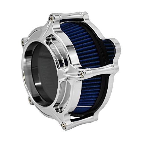 HDBUBALUS Kit de admissão de ar de filtro de ar de motocicleta adequado para Harley Dyna FXR 2000-20