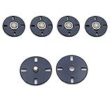 Dimensione : Diametro approx. 15mm/18mm/21mm/23mm/25mm Dimensione standard, possono essere cuciti su borsette, abiti, cappelli ecc., invisibili e possono formare facilmente una chiusura naturale