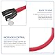 Garneck Skispitzenverbinder Profi Latex Langlebig Skitrainingshilfe Easy Wedge Ski Trainingshilfe Skispitzen lehrt Kontrolle Keilbau grundlegendes Wenden für Anfänger