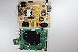 Lutema Television Repair Kit for Samsung UN50TU7000BXZA with TV Main Board + Power Supply + TCon + Cables