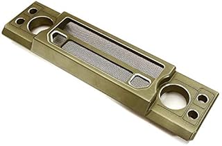 Integy RC Model C28424GUN Billet Machined Realistic Front Panel & Grill for Traxxas TRX-4 Defender