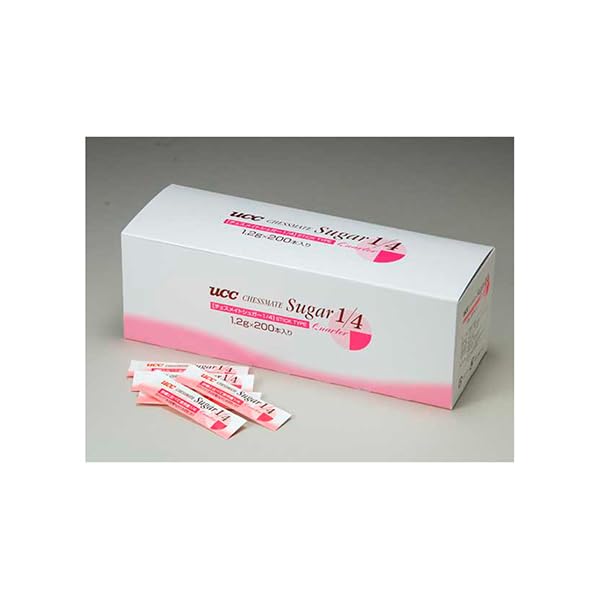 Amazon.co.jp: UCC チェスメイトシュガー 1/4 1.2g×200ピース : 食品