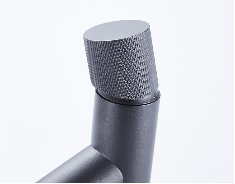 Mitigeur en laiton gris pistolet de qualité supérieure avec commande monocommande précise - 5