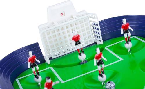Outtec® Tischfußball auf Federn, Fußballspiel, Fußballspielzeug, Kickertisch – Bild 5