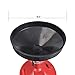 A A IN AA045 8 Gallon Portable Waste Oil Drain,Industrial Fluid Drain Tank with Wheels and Adjustable Funnel Height. Red.