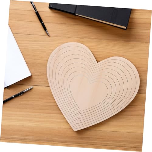 Outils de plaque de boue en céramique LIFKOME en bois beige géométriques - 6