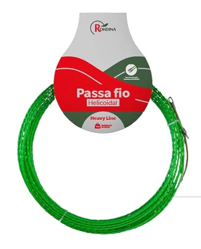 Espia Guia Sonda Passa Fio Helicoidal 20mts 150kg Rohdina