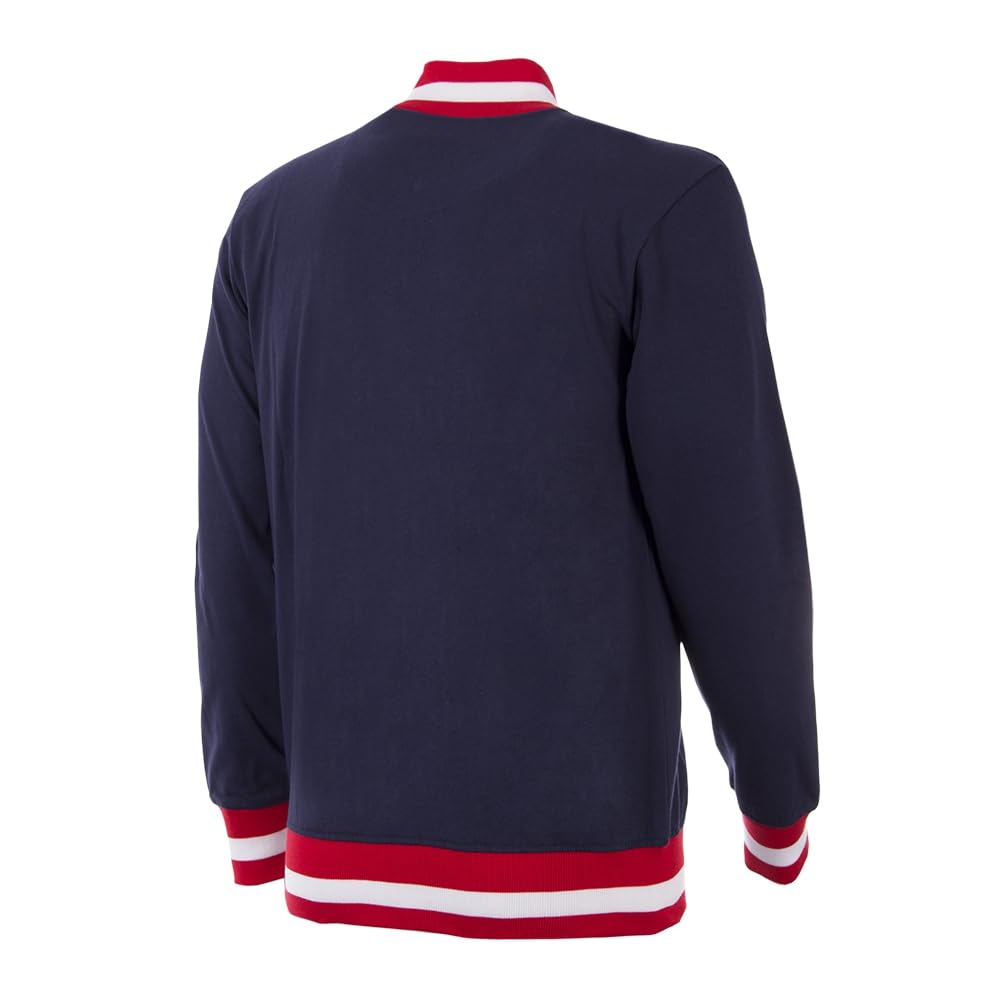 Copa - Chaqueta de entrenamiento - Fútbol - Hombre - Atletico de Madrid 1969 - Retro - Azul - 50% algodón - 50% poliéster