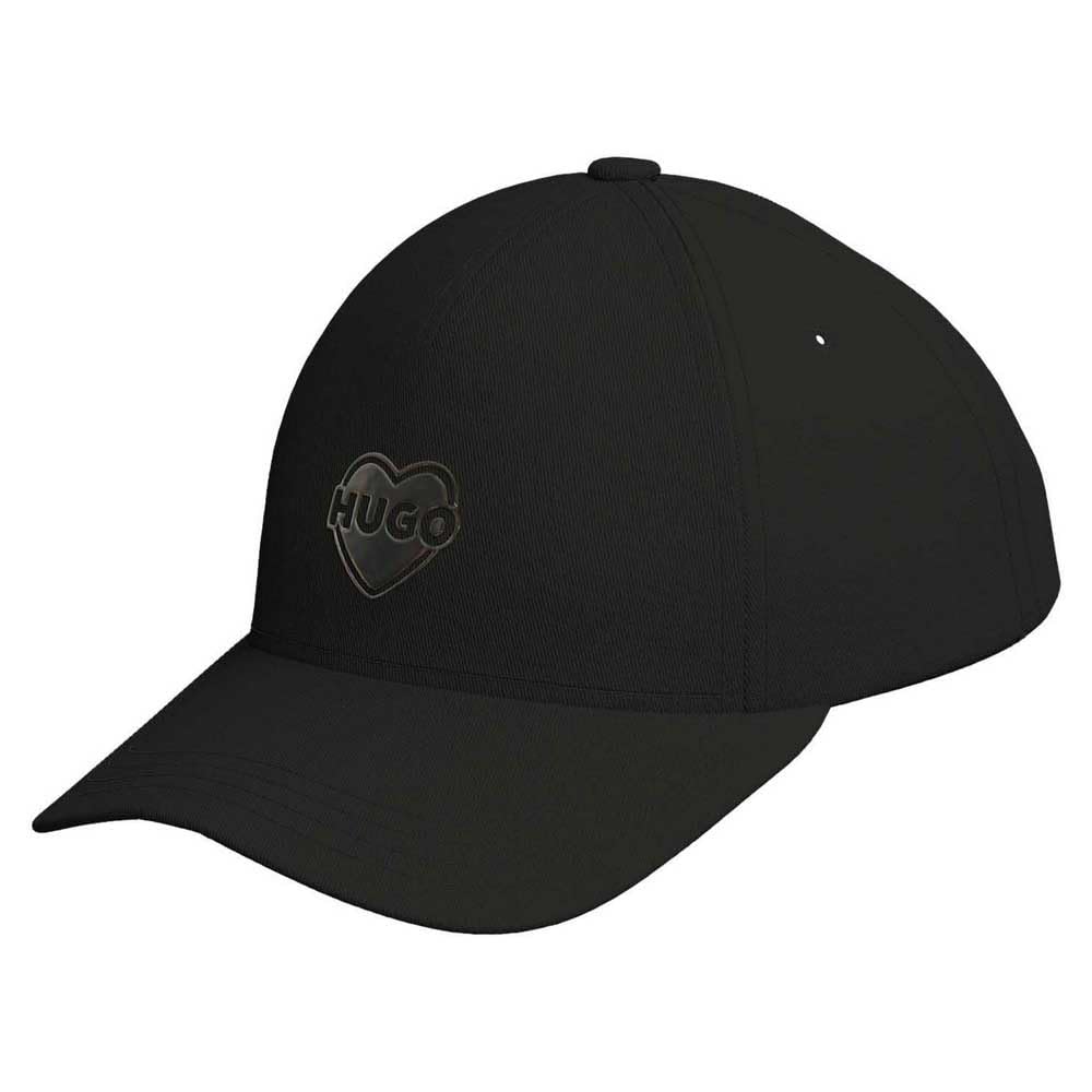 Hugo Men's Black Cara Valentine 10269331 Cap One Size, One Size