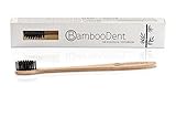 [page_title]-BambooDent - Die ökologische Zahnbürste | Natürlich Weiße Zähne | Mittel Weiche Aktivkohle Borsten | Schmaler Weicher Bambus Griff | Biologisch Abbaubare Bambus Handzahnbürste | 100% BPA Frei