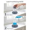 2026 New Soap Dispensing Dish Brush with Comfort Grip, Kitchen Scrub Brush for Washing, Heavy Duty Pot Scrubber with Replacement Cleaning Balls Heads,Ergonomic Kitchen Cleaning Tools (2+6pcs)