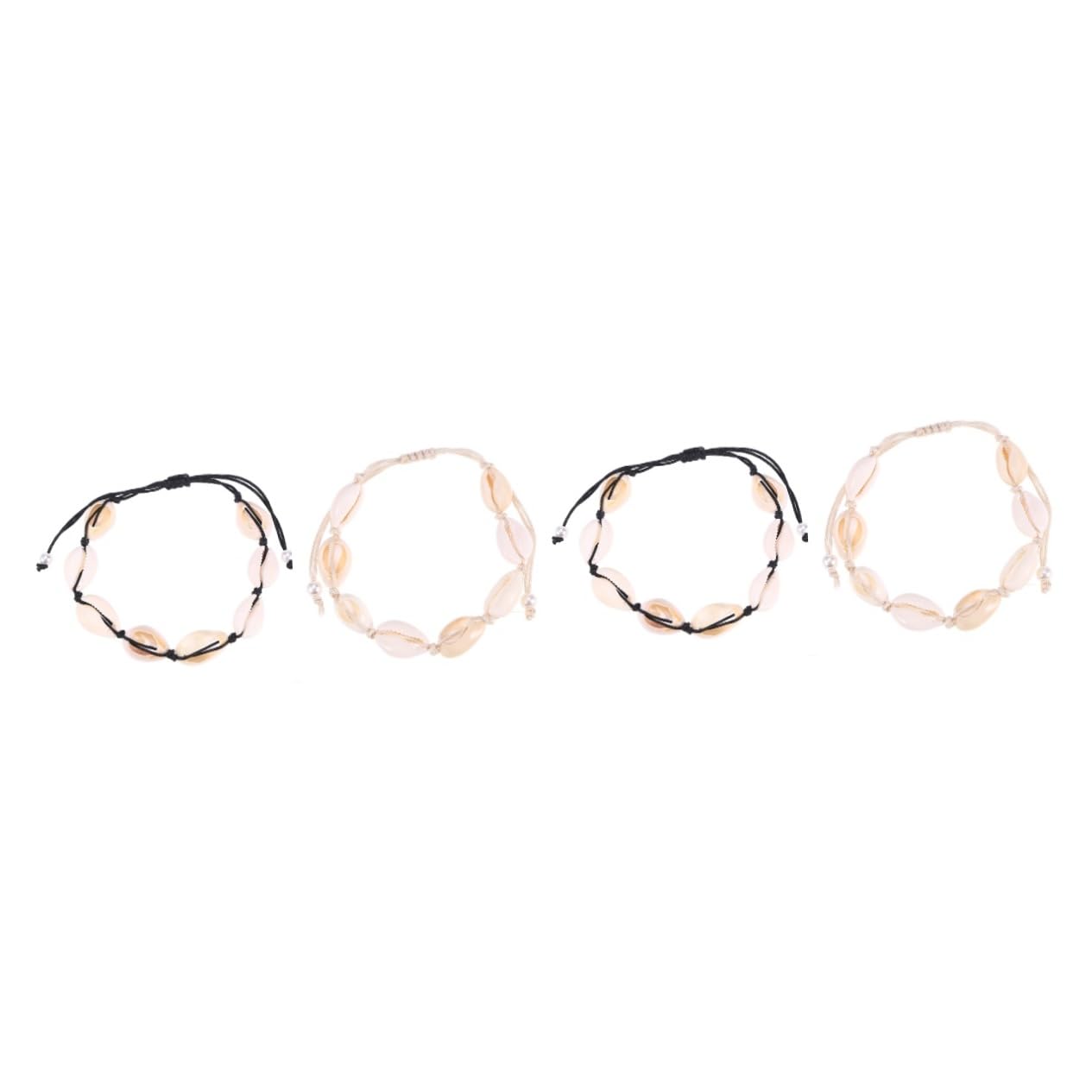 Accesorios para niñas, 2 uds., tobillera de aleación, pulsera, collares con dijes, collar de perlas, regalo de cumpleaños Hawaii Miss Twine