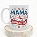 Imagen de MUGFFINS Taza mamá con frase Mamá contigo todo es más fácil en Español