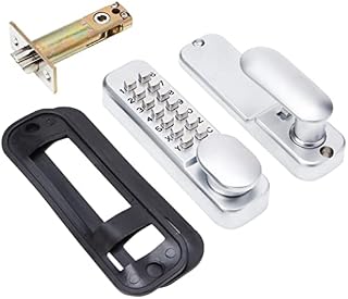 Securefast Mechanical Digilock Digital Push Button Door Key Pad Lock  Silver Model SBL310