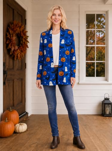 Image of Oil Painting Shirt Van Gogh Gift Starry Night Long Open Front Cardigans for Women Long Sleeve Clothing Lightweight Sweater