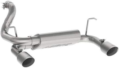 MBRP S5529AL 2.5" Axle Back, Dual Rear Exit Exhaust System (Aluminized Steel)