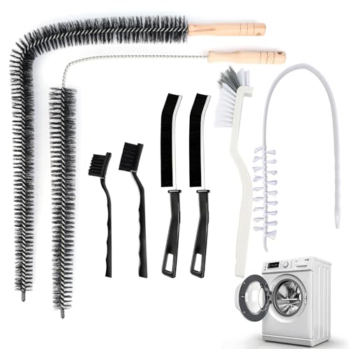 Waschmaschinen-Reinigungsbürste, Trocknerreinigungsbürste, Fugendüse für Badezimmer, Dusche und Küche, Scheuerbürsten mit langem Griff, Haushaltsreinigungswerkzeuge, Fliesen, Badewanne, Waschbecken