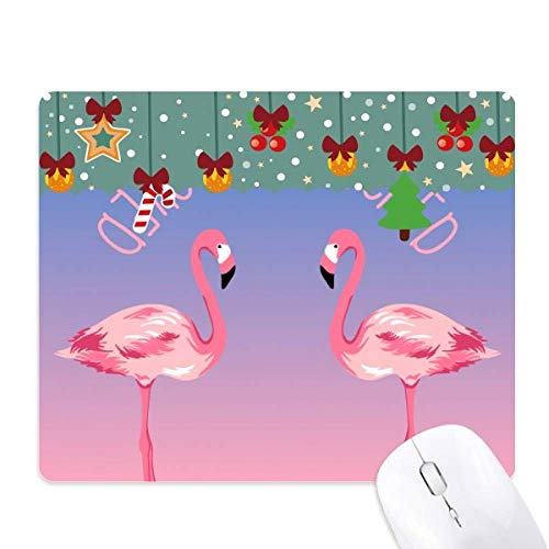 Tapis de souris flamants roses antidérapant fini les glissements de bureau
