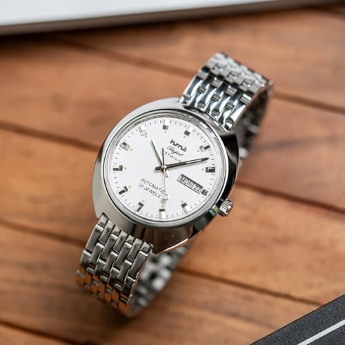 Image of HMT Rajat Premium Watch for Men| 1 Year Manufacturer Warranty | Water Resistant