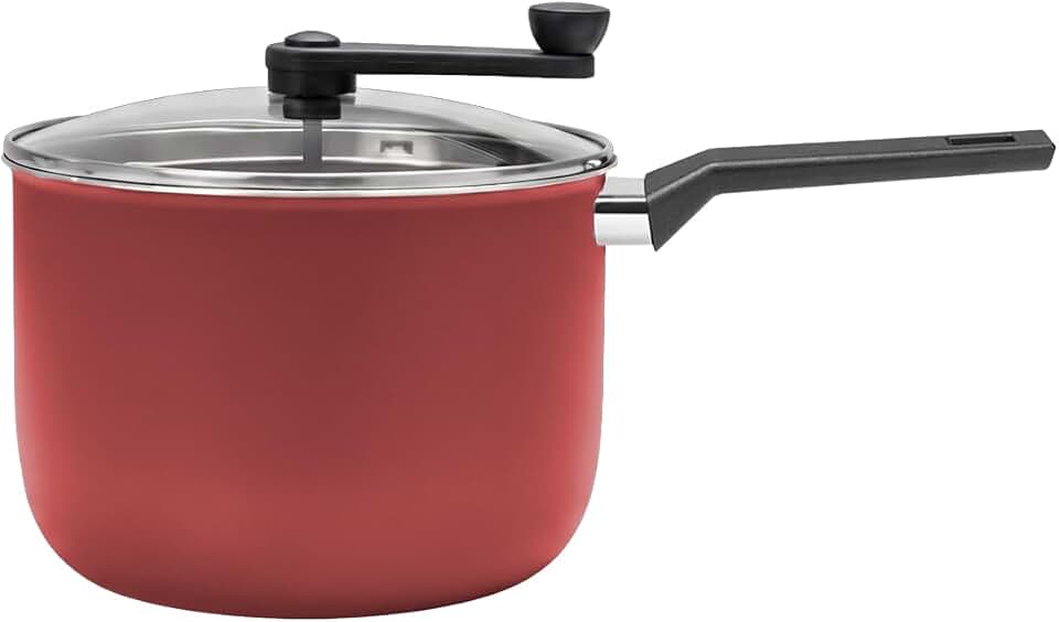 Brinox, Pipoqueira Brinox Ceramic Life Nevada Ø20 cm 4,2 L Borgonha