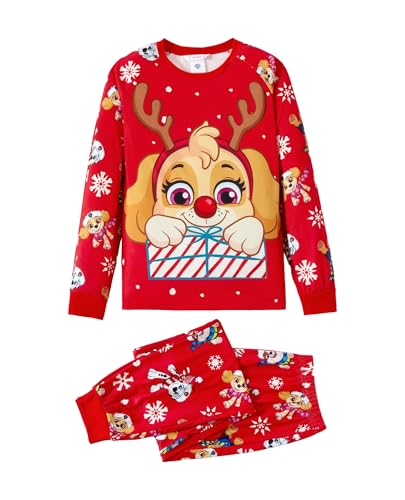 Paw Patrol Family Matching Christmas Pajamas Set for Holiday Mommy and Me Cartoon Print Cozy PJs for Kids & Adults4