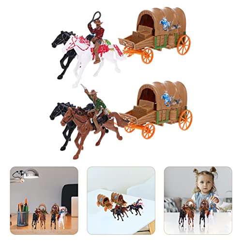 SAFIGLE 2 Pz West Cowboys Carrozza Giocattolo