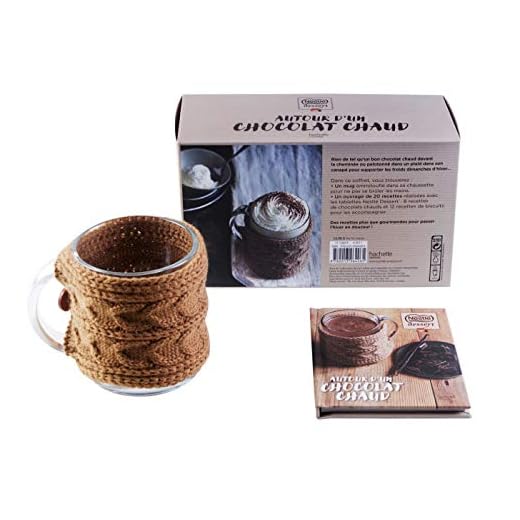 Autour d'un chocolat chaud : Coffret livre + mug
