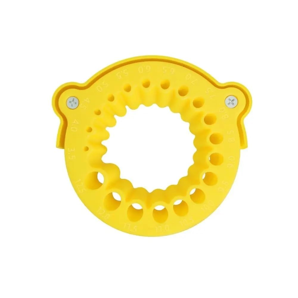 Portable Drill Bit Sharpener - Multi-Specification Drill Grinding Tool with Fixed Bracket for Precision Sharpening