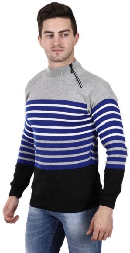 panv Men's Wear Solid Full Sleeves Pure Cotton Sweaters for Formal and Casual Winter Season Men's Sweater Black-picture-48