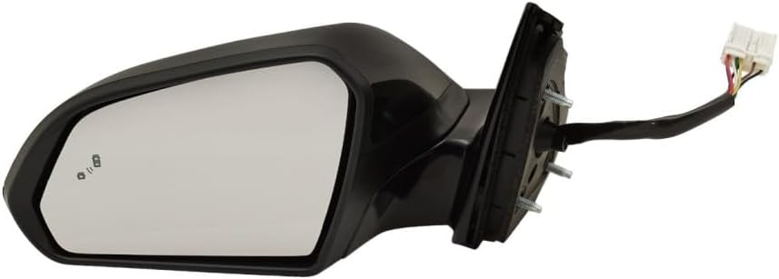 KarParts360 For Hyundai Sonata 2015 2016 2017 Door Mirror Driver And Passenger Side | Pair | Power | Heated | With Signal Light | With Blind Spot Detection | Replacement For HY1320228, HY1321228