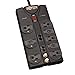 Tripp Lite TLP810NET Protect It! 8-Outlet Surge Protector (3,240 Joules; 10ft Cord; Modem/coaxial/Ethernet Protection)