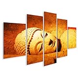 islandburner Tableau sur toile Bouddha reposant Images murales Poster