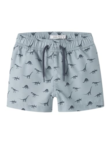 NAME IT Jungen Nmmzune Swim Shorts Box, Blue Fog, 122