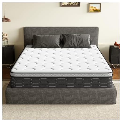 DEWINNER Colchón 135x190 cm - Espuma Viscoelástica de colchones muelles ensacados y viscoelastica, Soporte Lumbar Ergonómico,27 cm Grosor, 7 Zonas