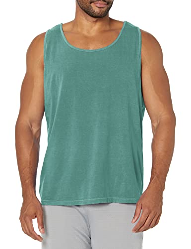 Image of Comfort Colors Men's Adult Tank Top, Style 9360 (Medium, Sea Green)