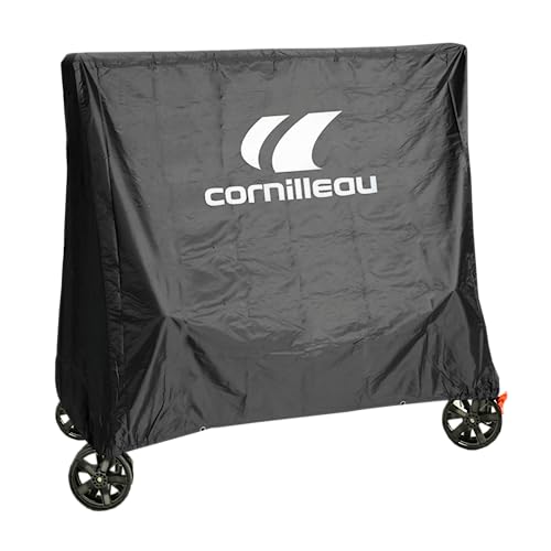 Cornilleau - Housse de Protection de Table de ping-Pong Premium - Ultrarésistante et impérméable - Gris