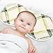 Kagirah 4 Pack Baby Burp Cloths, Soft Absorbent Burping Cloths for Babies, Cotton Milk Spit Up Rags, Large Size for Newborns, Baby Boys and Girls (Fashionable Plaid)