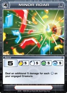 Chaotic Super Rare #92 Minor Roar