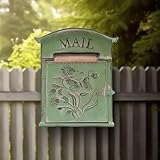 Conception réfléchie : ce produit a une large ouverture pour faciliter le remplissage des grandes lettres. Le couvercle vous facilite l'ouverture et la fermeture du produit et protège les objets à l'intérieur de l'humidité.