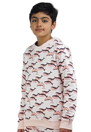 Image of Real Basics Boys Cotton Round Neck Sweatshirt /Hoodie