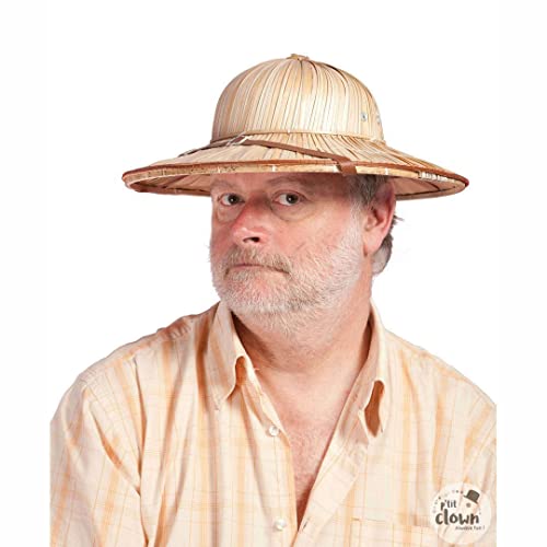 P 'tit payaso 58131 sombrero paja Colonial adulto - Beige Cover
